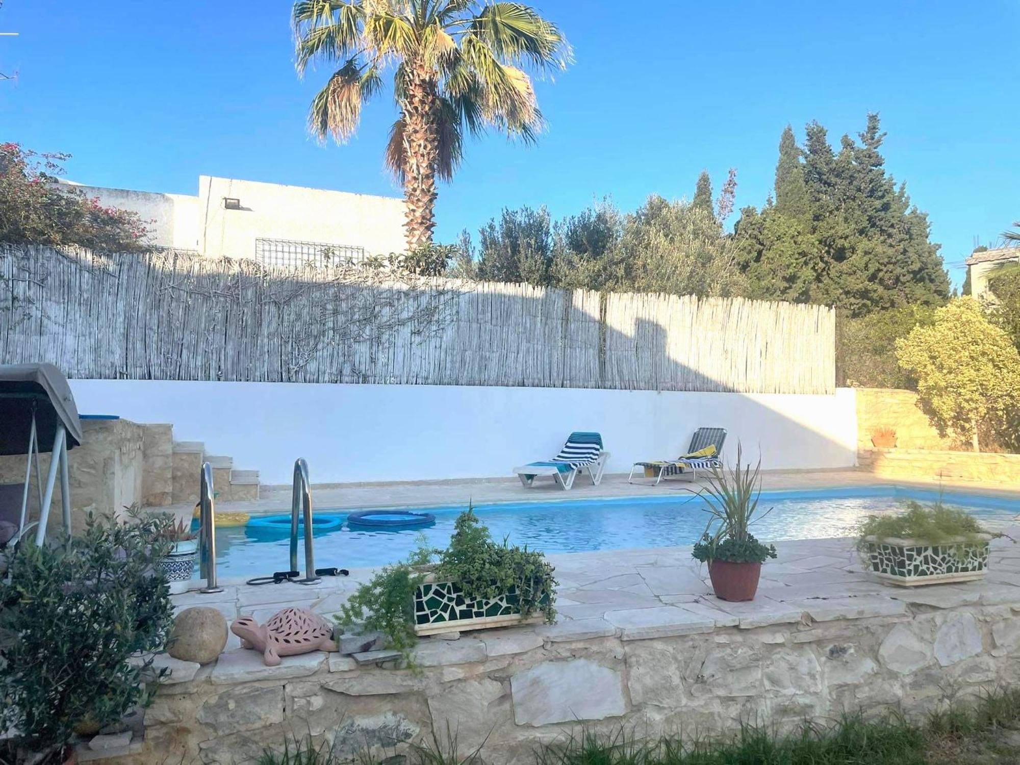 La Maison Les Pins Chambre D'Hote Chez L'Habitant La Marsa Exterior foto
